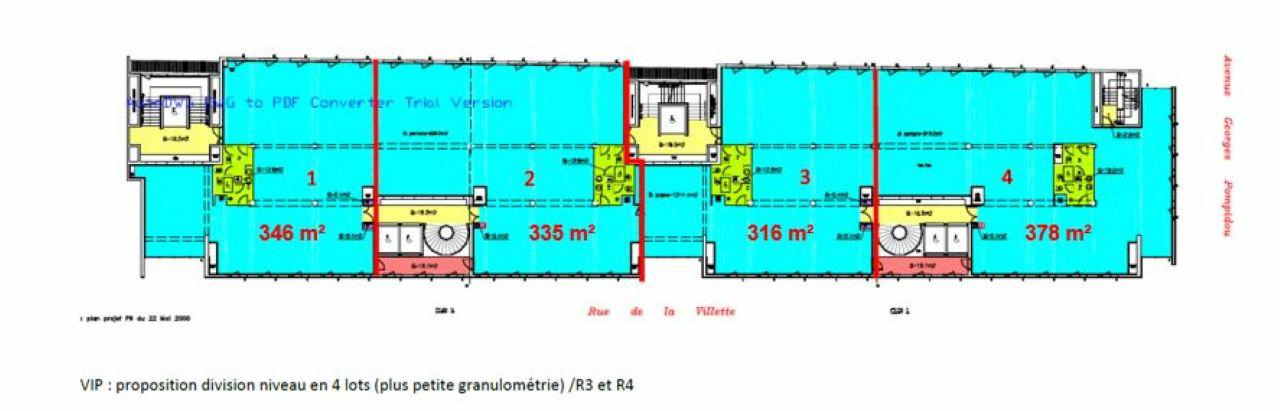 Bureau Lyon 1129m² Location bureau Lyon Rhône OLBUR2109193 24